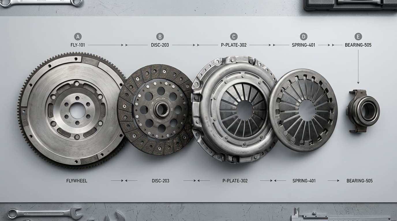 Structure of the Clutch