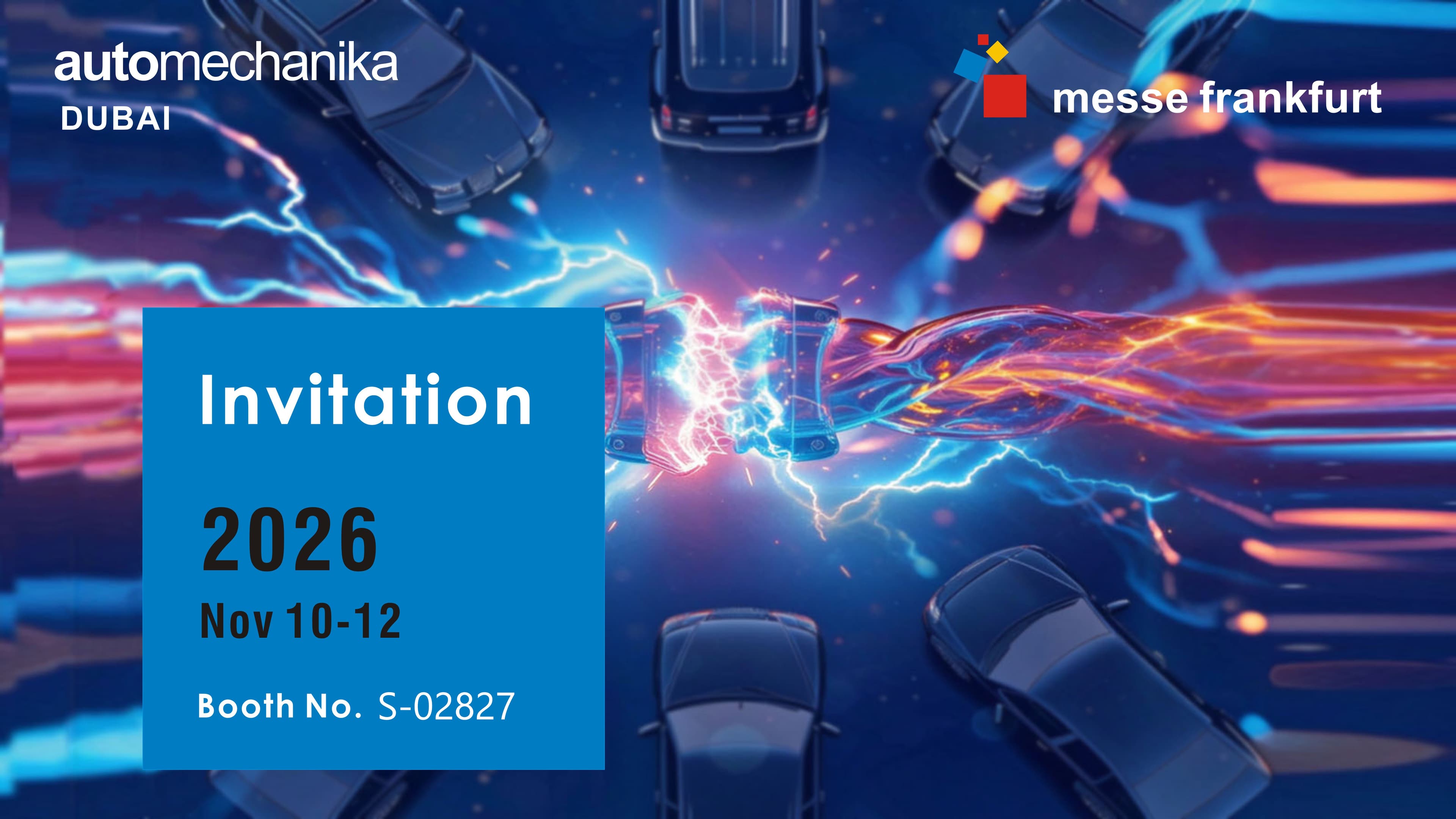 SEROC at Welcome to visit us at Booth No.S-02827 at Automechanika Dubai from November 10-12, 2026.